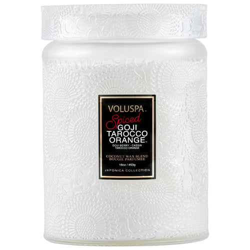 Spiced Goji Tarocco Orange - Large Jar Candle