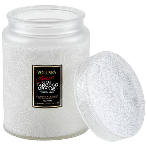 Spiced Goji Tarocco Orange - Large Jar Candle