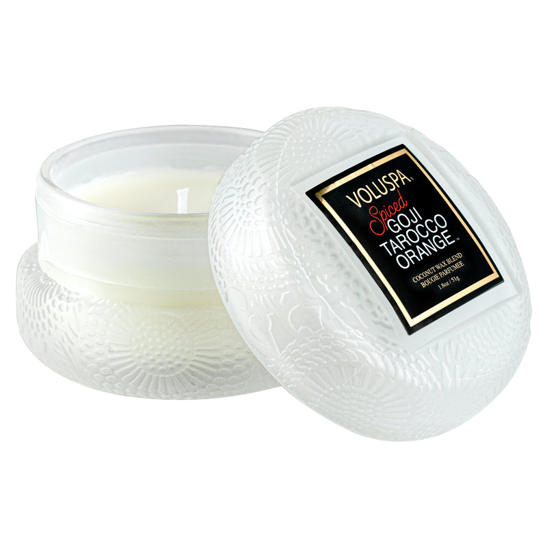 Spiced Goji Tarocco Orange - Macaron Candle