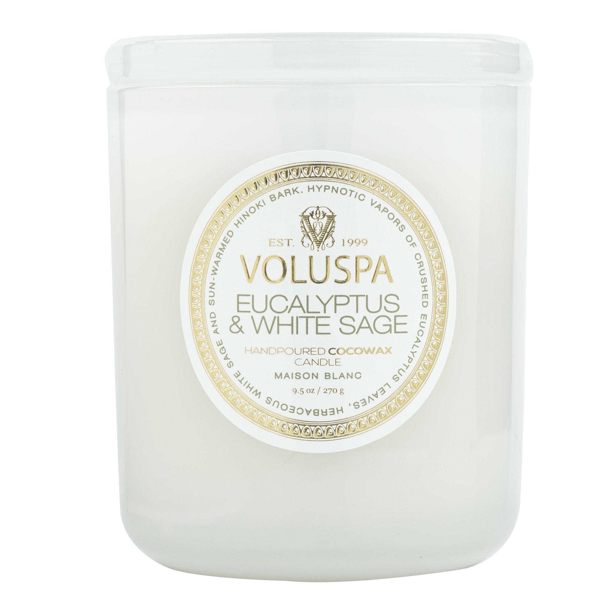 Eucalyptus & White Sage - Bougie format classique 