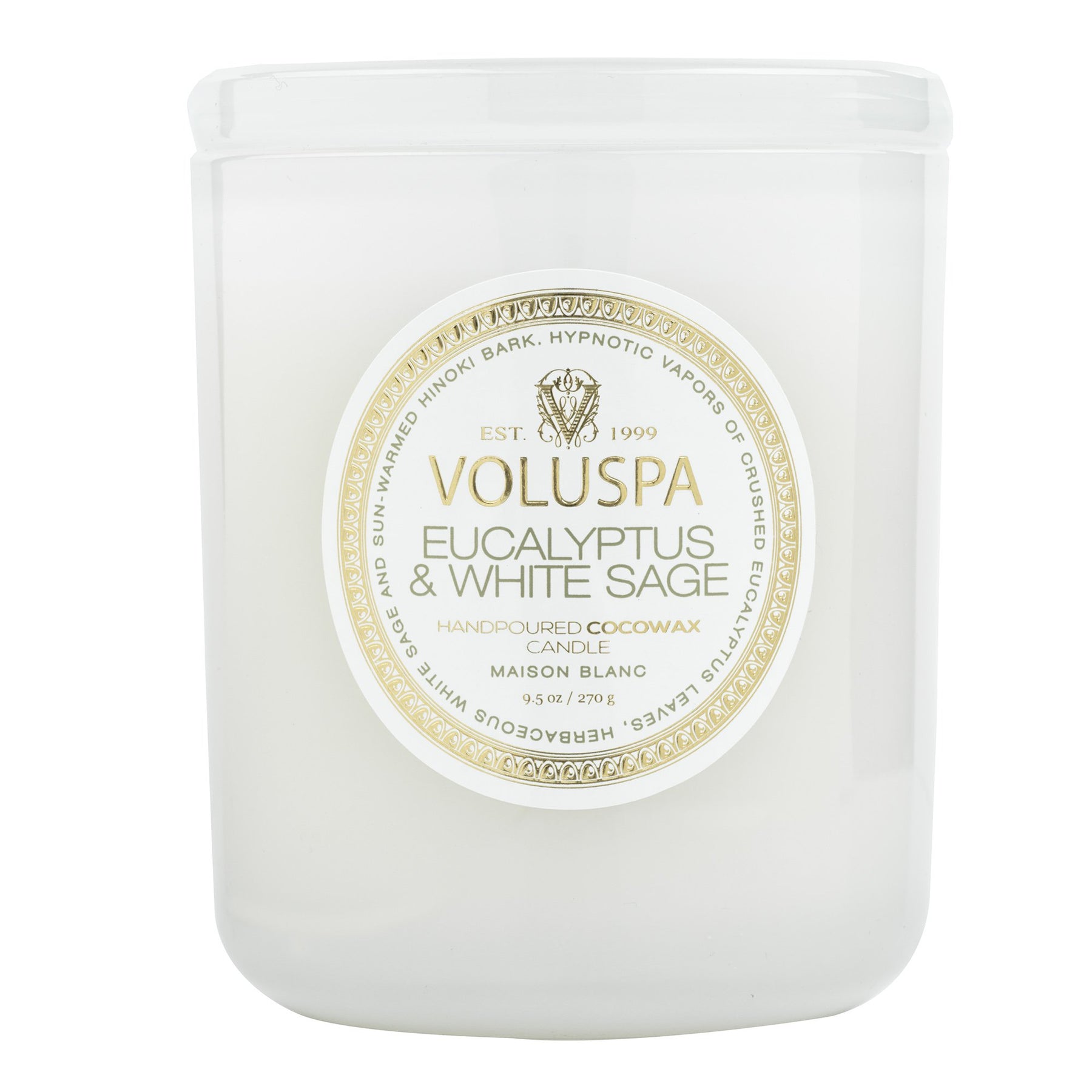 Eucalyptus & White Sage - Bougie format classique 